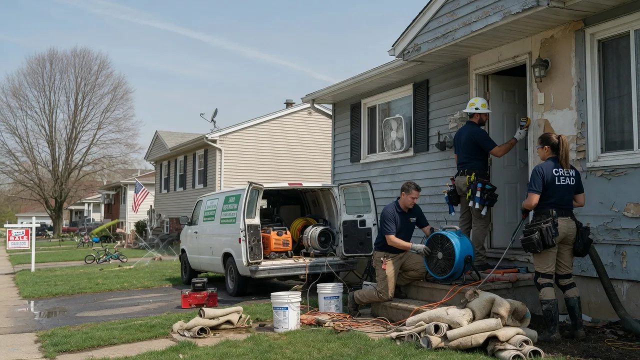 Flood Cleanup in Paoli, PA near me